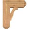 Ekena Millwork Balboa Craftsman Smooth Bracket w/ Offset Brace, Western Red Cedar, 7 1/2"W x 18"D x 22"H BKT0806X18X22BOA04SWR - alternate 2